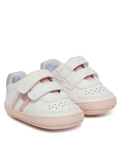 FLAG SNEAKER BASSA VELCRO TOMMY HILFIGER | 33721 1528/X134